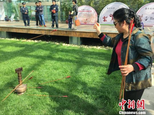 成都金沙遗址博物馆九周年 带你穿越到“古代”运动会