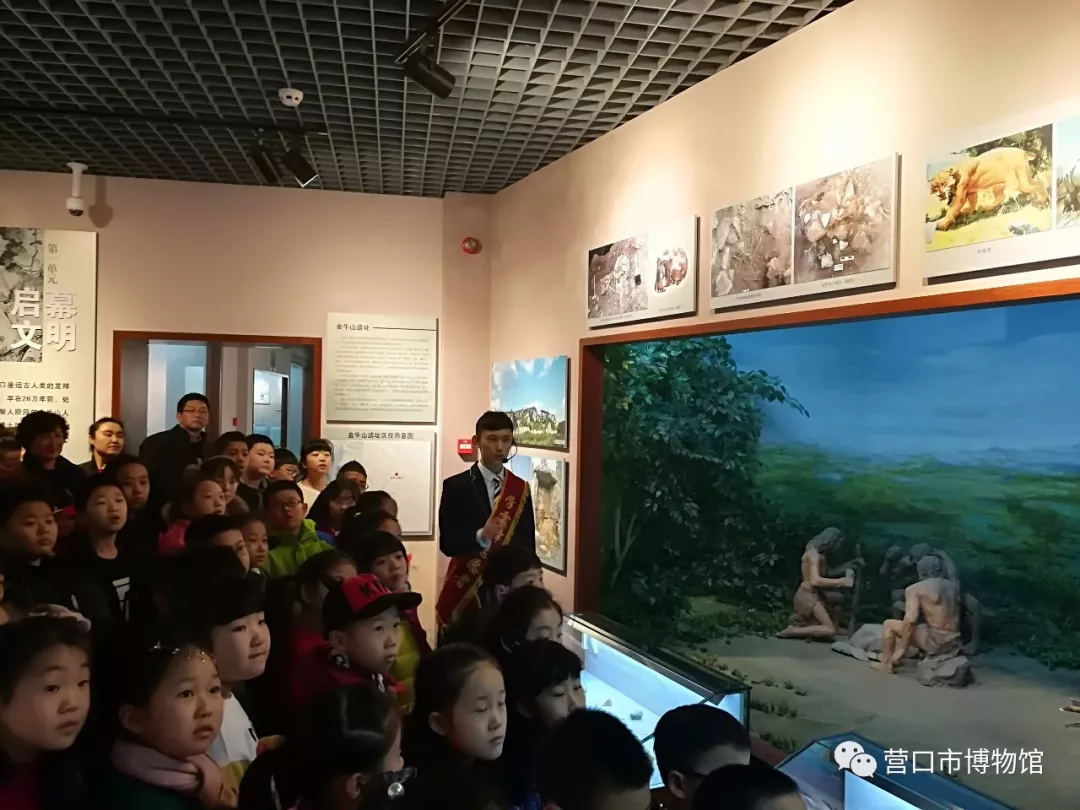 学霸志愿者亮相博物馆 